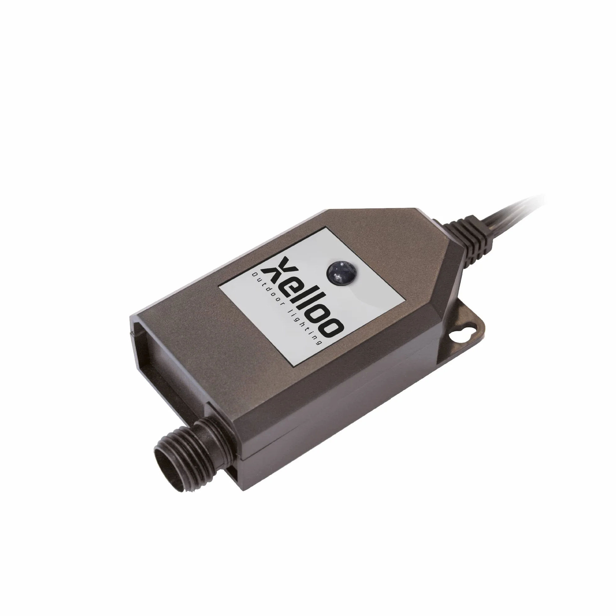 Xelloo® Czujnik oświetlenia zewnętrznego do automatycznego włączania świateł o zmierzchu - pasuje do wszystkich lamp zewnętrznych Xelloo 12V - można łatwo zamontować między istniejącymi kablami