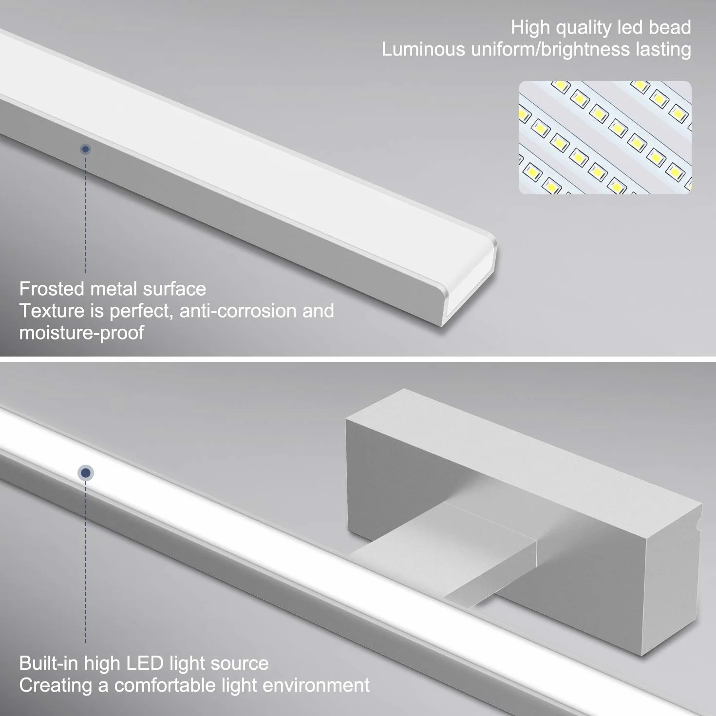 Lampa LED do lustra 60 cm 15 W 1200 lm 6000 K IP44