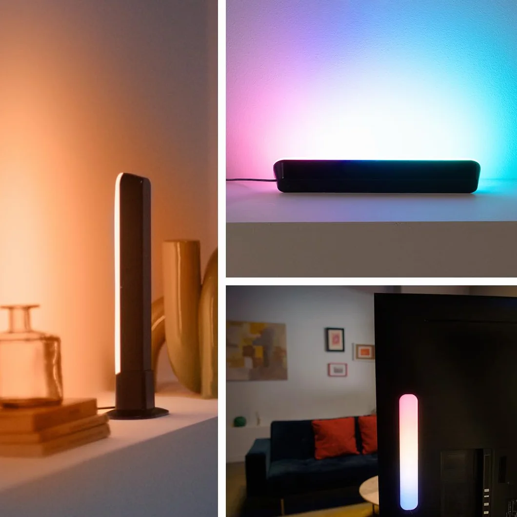 WiZ Lampa podłużna gradient RGBIC 2 szt. Wi-Fi Sterowanie Aplikacją Głosowe Google Home Alexa HomeKit