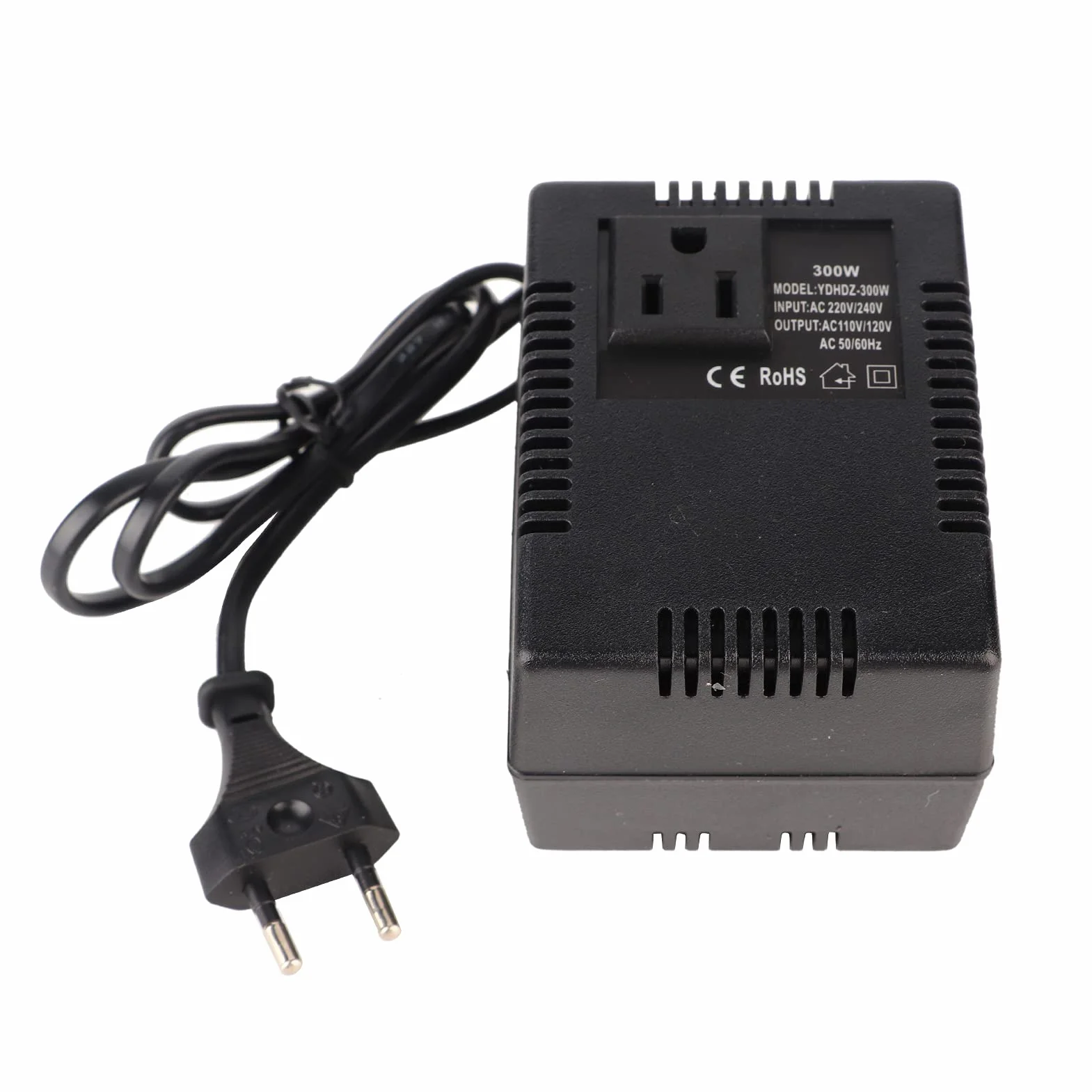 Transformator Mocy 300 W AC 220 V na 110 V Przetwornica Napięcia EU Wtyczka