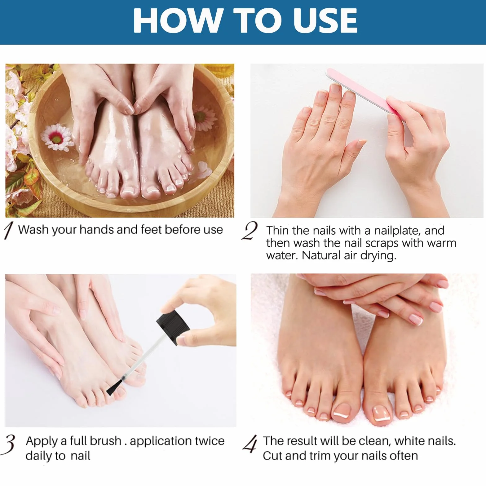 Easy to use, Suitable for use on feet 220 Fl Oz