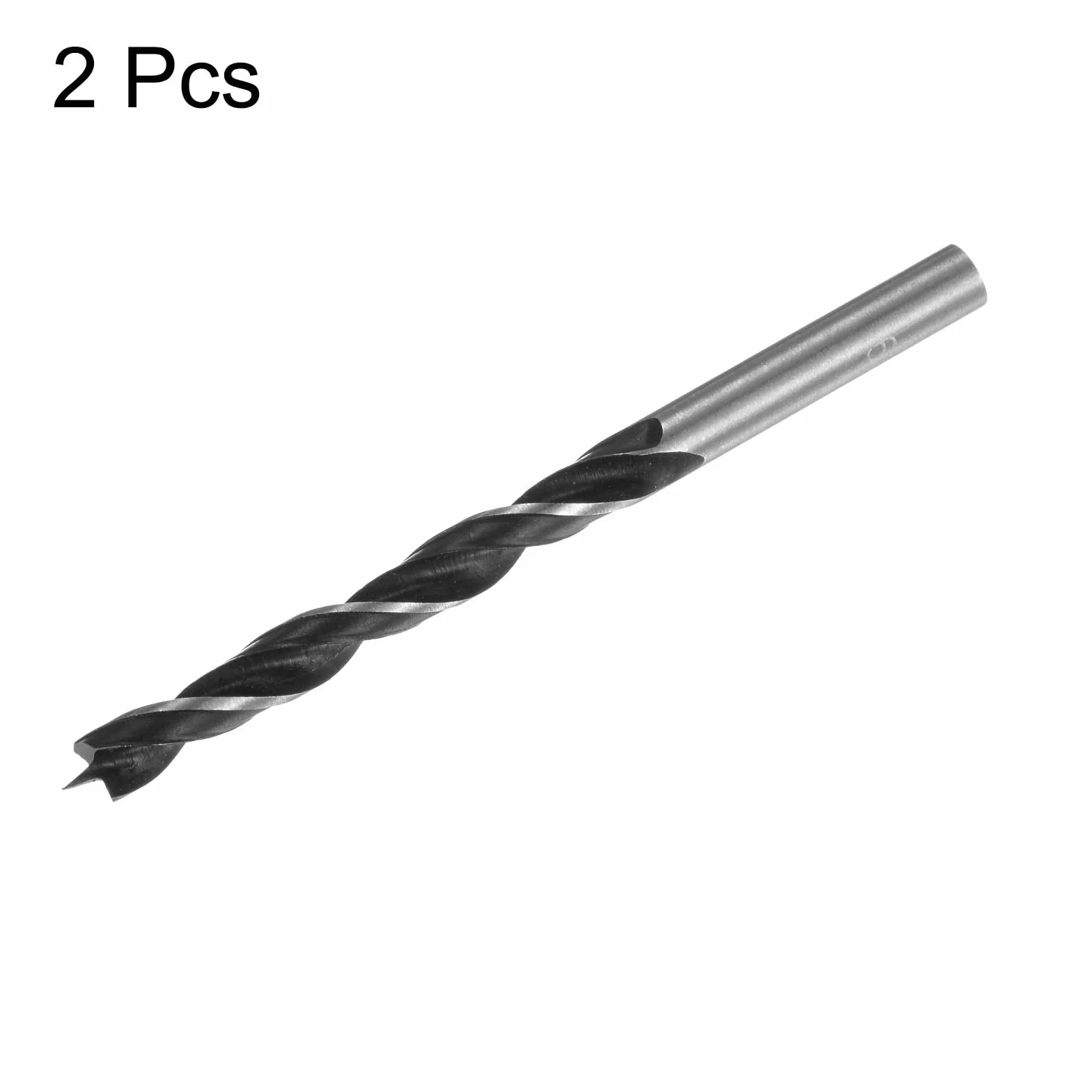 QUARKZMAN 2 szt. wiertła Brad Point 6,5 mm (16/64") do drewna tworzywa sztucznego guma