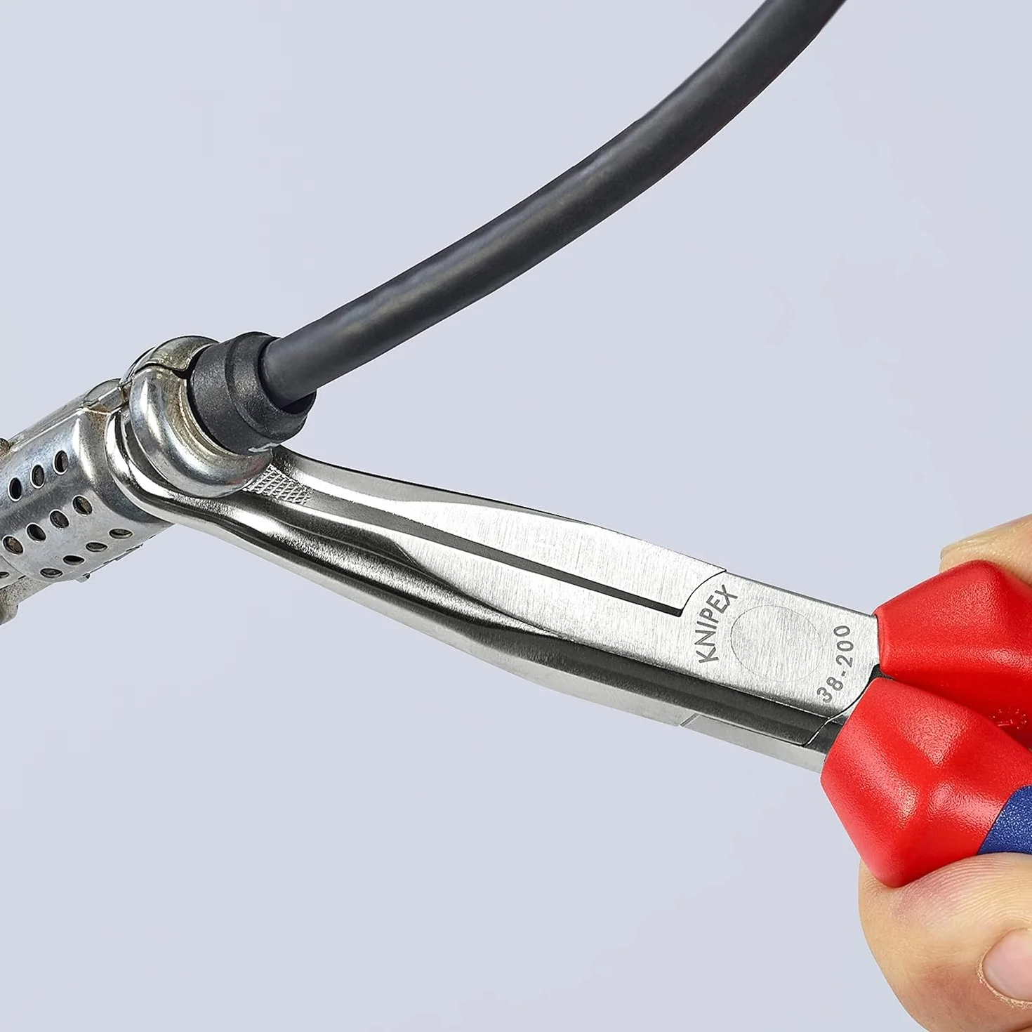 KNIPEX Szczypce dla mechaników chromowany 200 mm 38 95 200