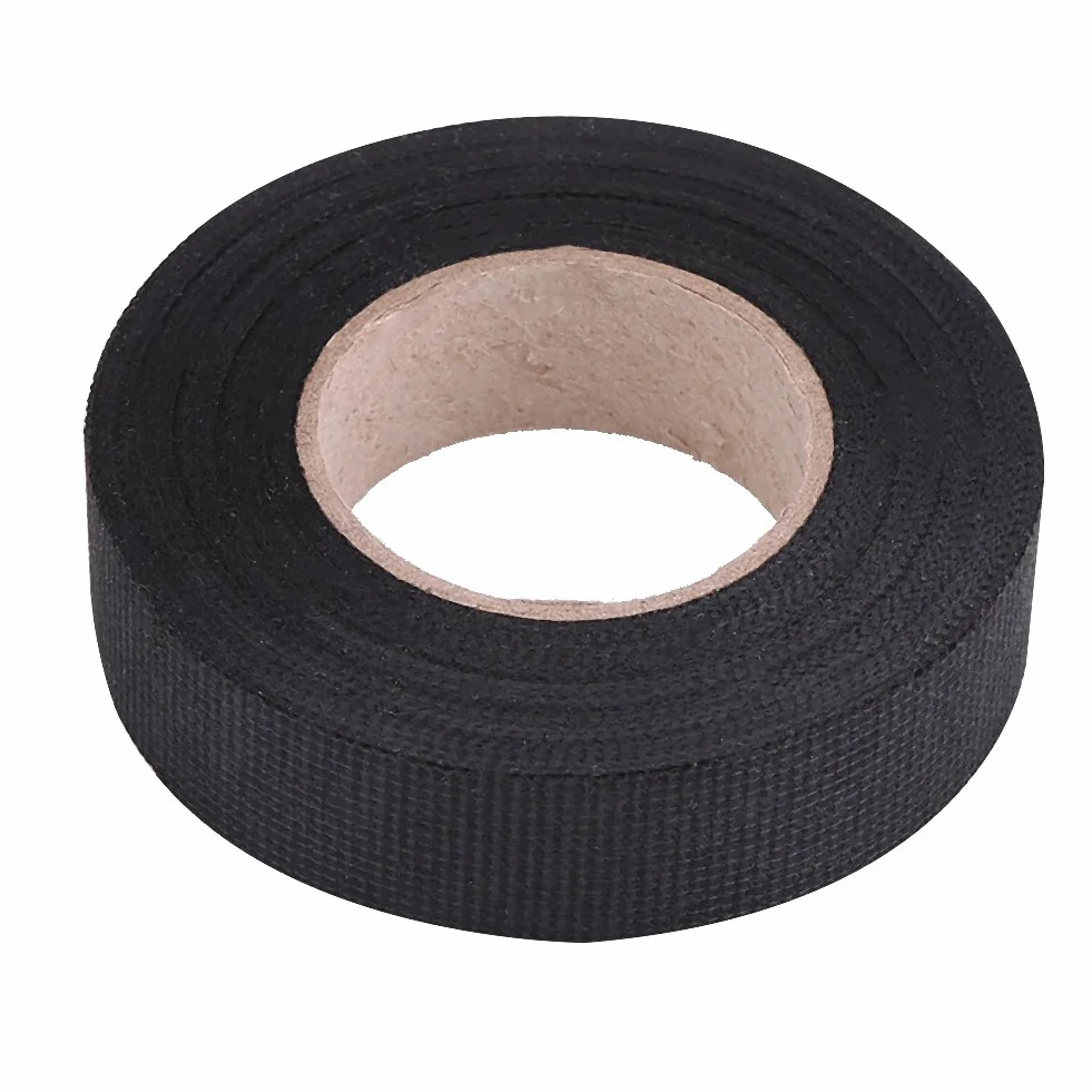 Ejoyous Samoprzylepna Taśma Filcowa do Samochodu, 9mm x 25m, 19mm x 15m, 32mm x 11.5m, Czarny