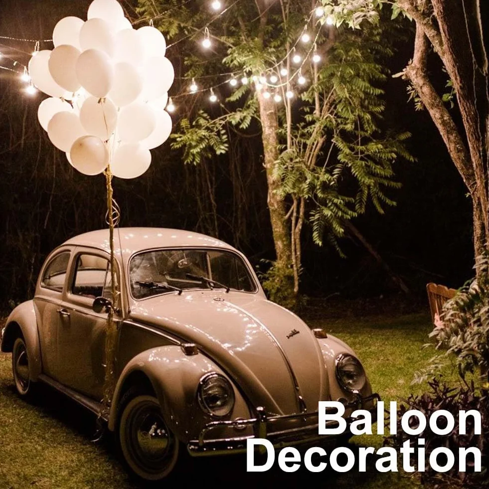 HOTUT Balon LED, ciepła biel, 25 szt. mini lampionów LED, papierowe lampiony, wodoodporność IP66, zasilanie bateryjne, DIY bezprzewodowe