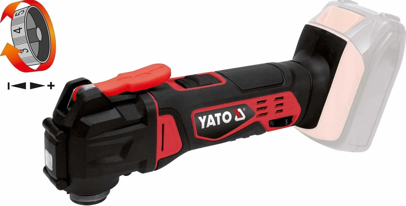 YATO Narzędzie OSCILATING MULTITOOL 18V BODY YT-82819