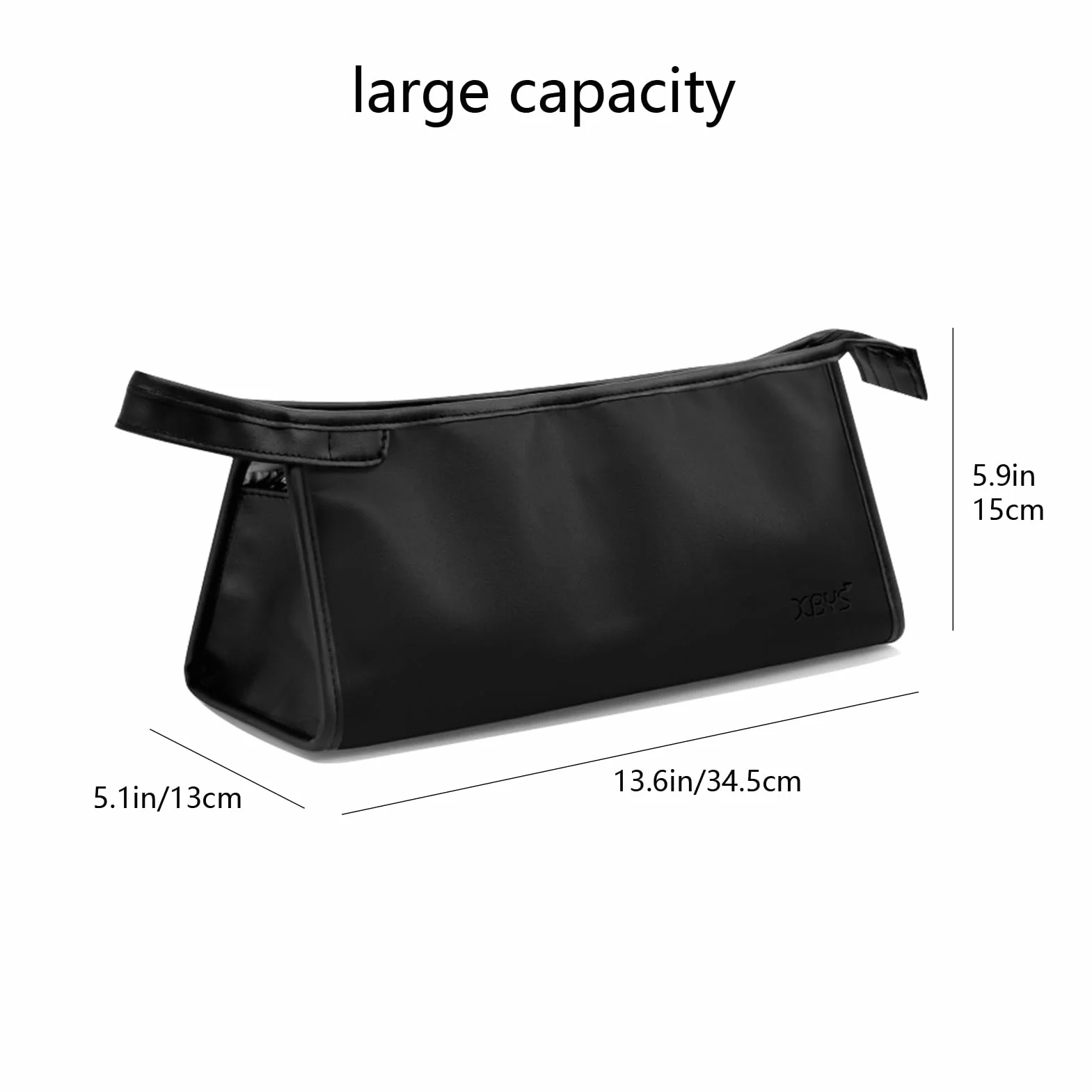 Veki Torba Suszarki do Włosów, Wodoodporna Torba Organizer z PU Skóry, Etui Przechowywania Kompatybilne z Dyson Airwrap Styler, Dyson Supersonic, Shark Flexstyle, na Lokówkę i Prostownicę