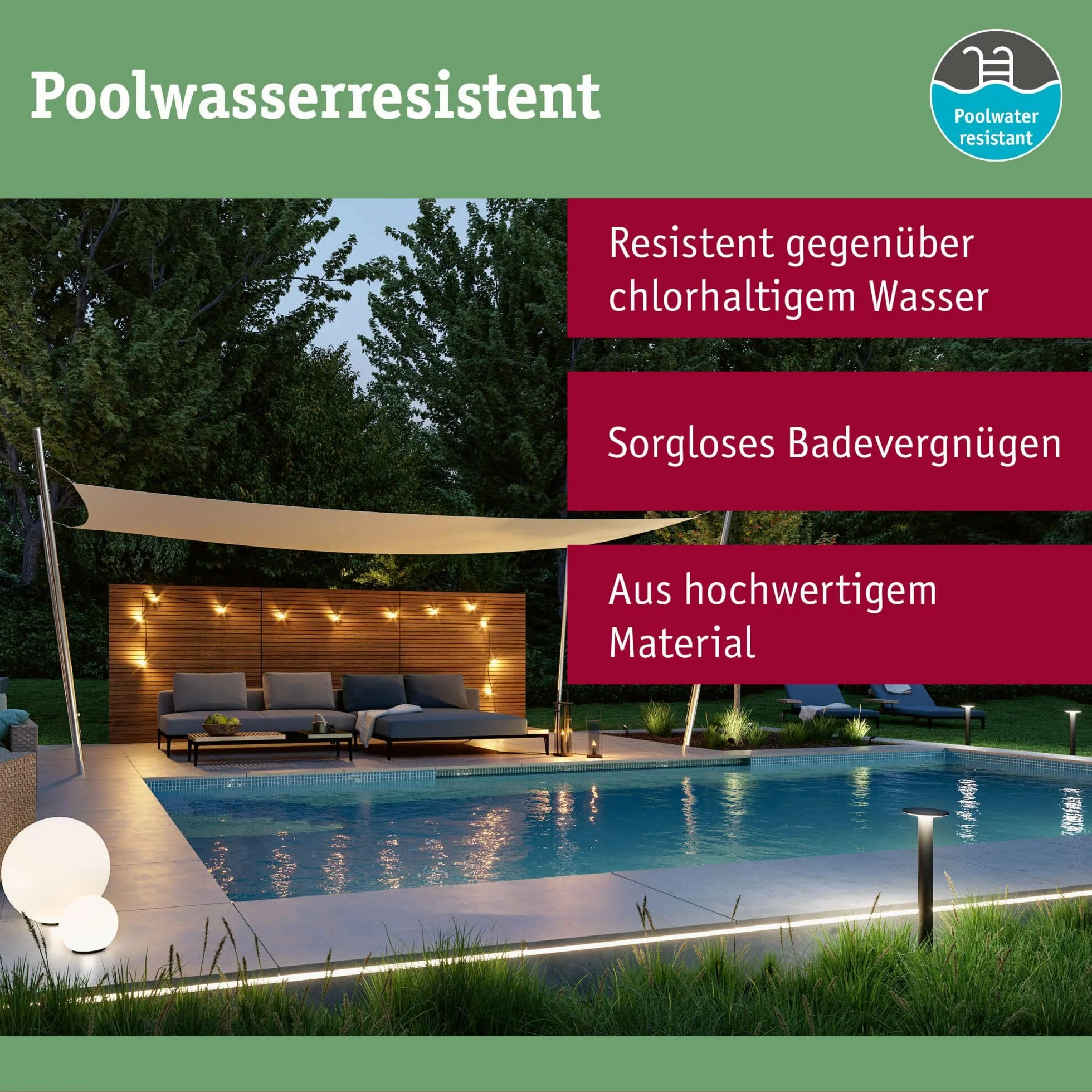 Paulmann Outdoor Plug & Shine Stone IP67 3000K 235lm 24V oprawa kulista zewnętrzna