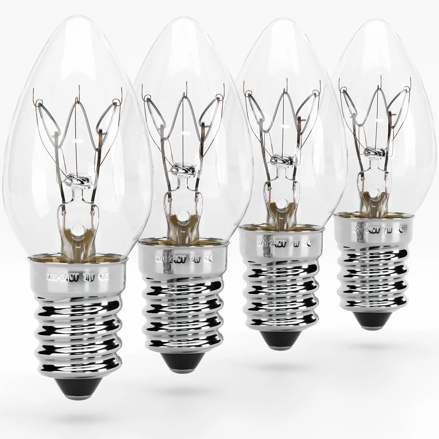 HEITECH żarówka zastępcza 4 szt. 7 W E14 40 lumenów