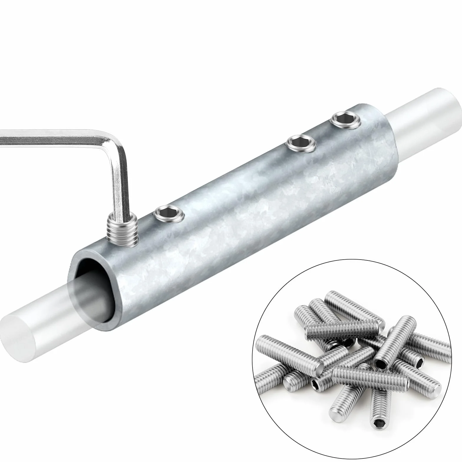Śruby oczkowe M4 x 12 mm ze stali nierdzewnej 304, zestaw 25 sztuk