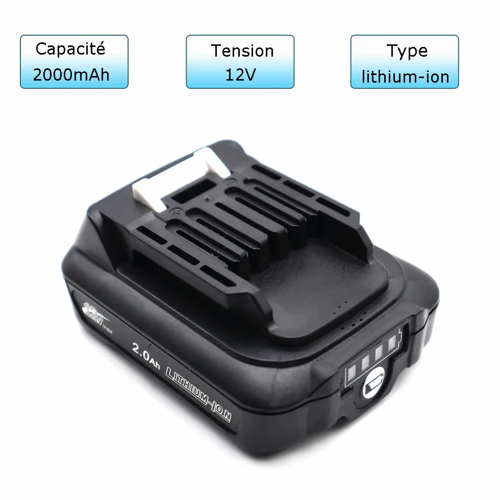 Makita 12V CXT Bateria i Ładowarka BL1021B BL1016 BL1041B