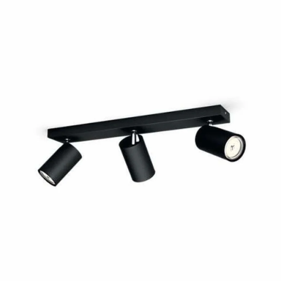 Philips Kosipo Reflektor LED 5,5 W, Regulowane Głowice, Łatwy Montaż, Trwała Konstrukcja I Stylowy Design. Wszechstronne Oświetlenie. Żarówka Sprzedawana Oddzielnie, Kolor Biały