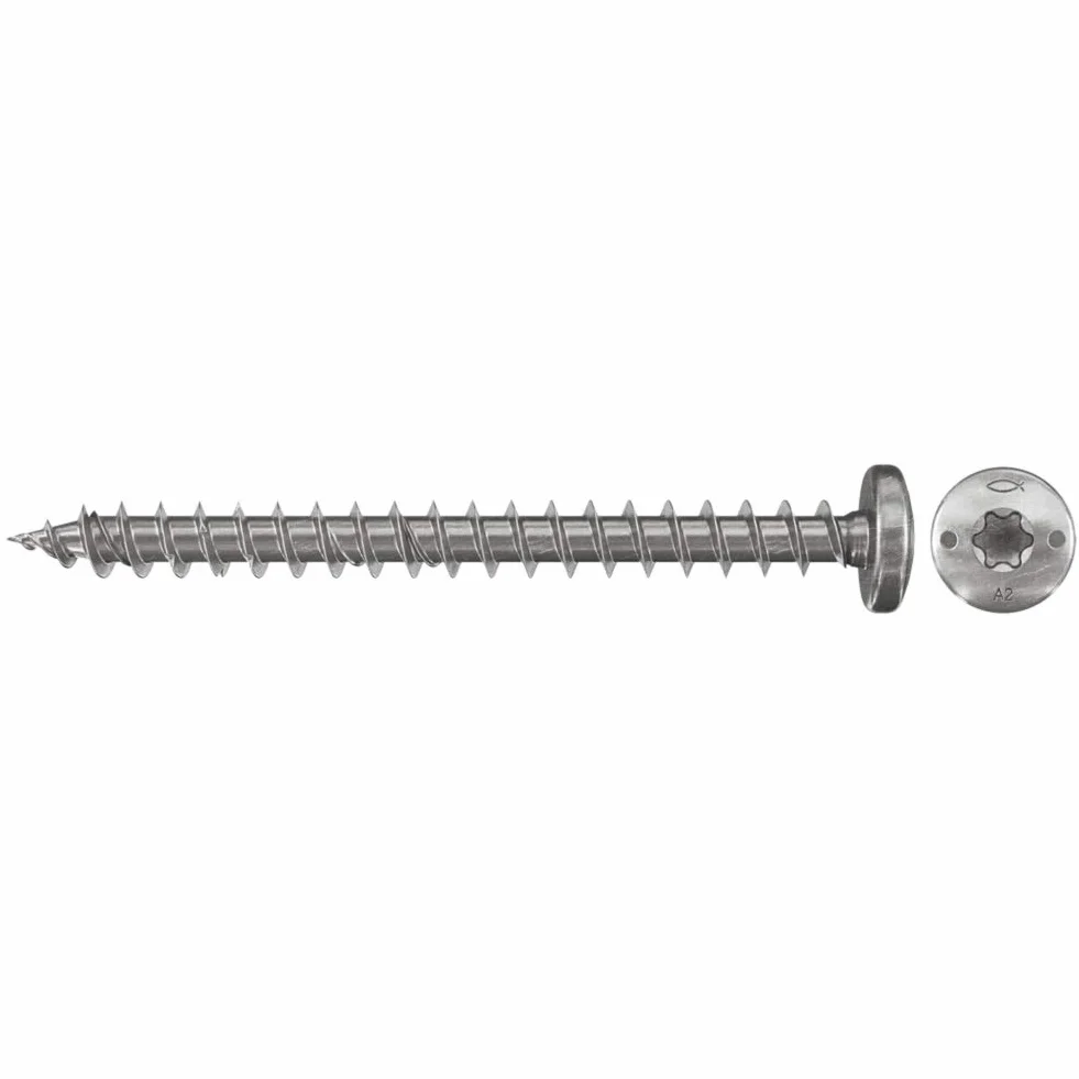 fischer Power-Fast 4 x 40 łeb półokrągły A2 VG TX