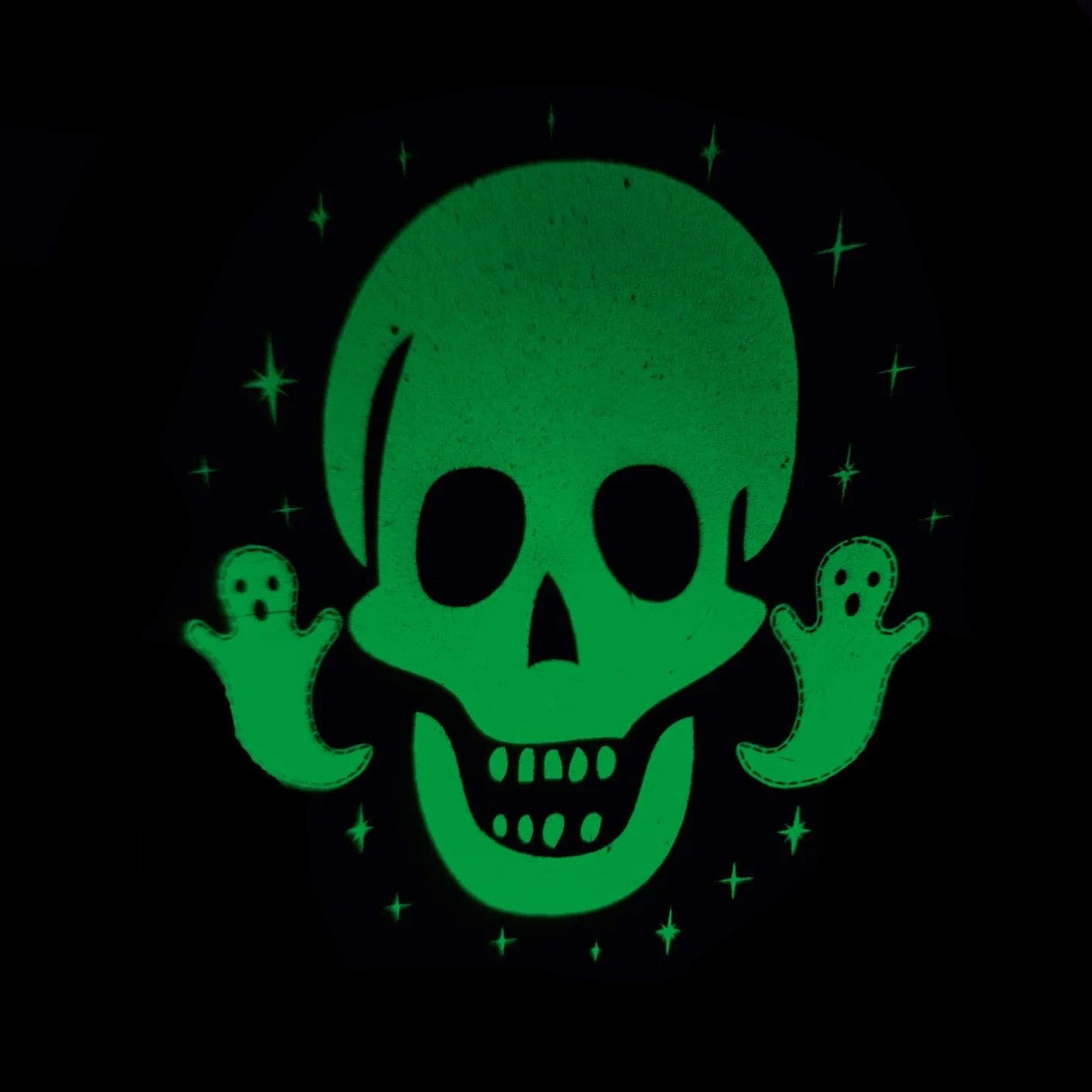 TRIXES Projektor Halloween Zielone Światło 4 Wzory Dynia Czaszka Duchy Nawiedzony Dom Dekoracje Imprezowe