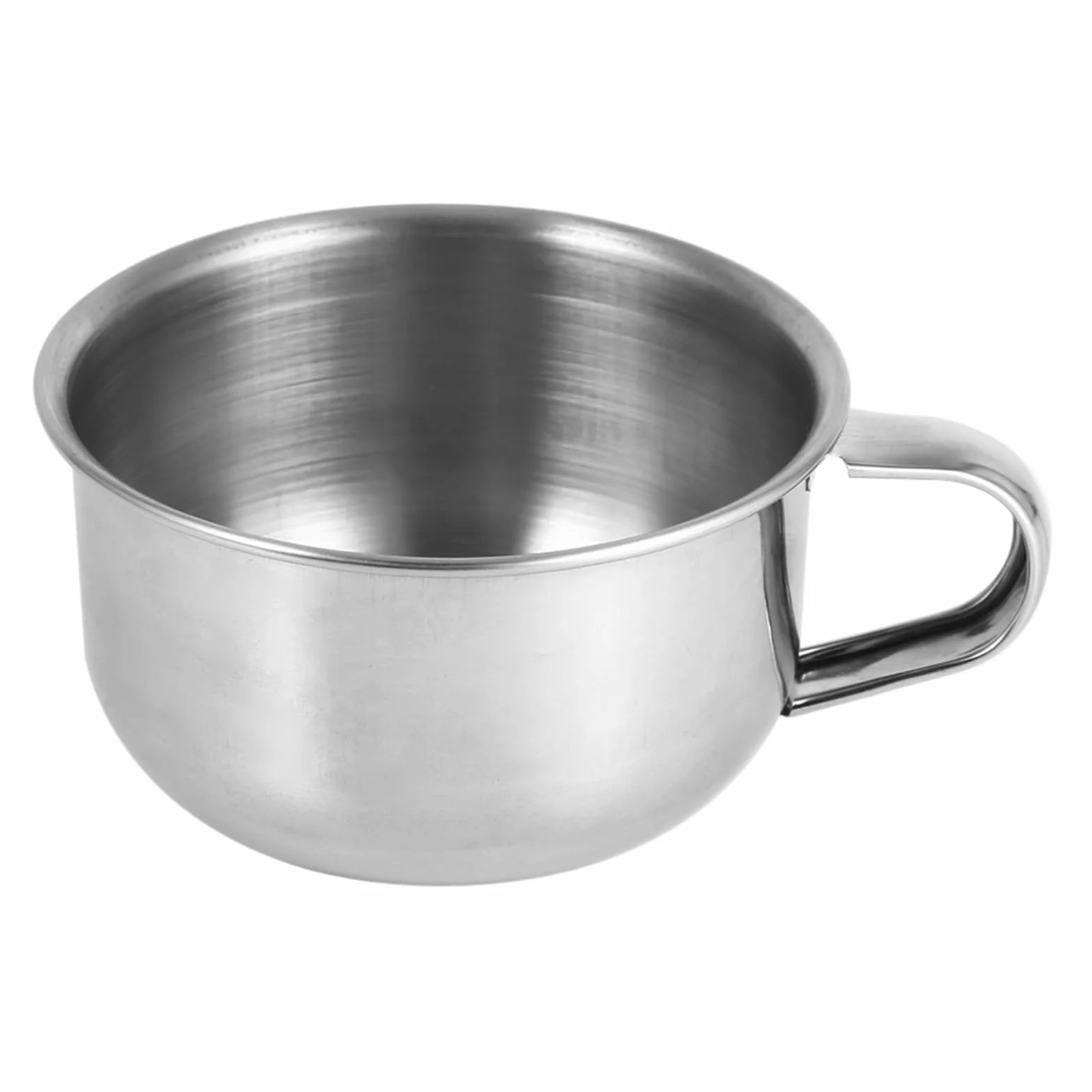 Miska do golenia Miska na mydło ze stali nierdzewnej Puchar Golarka Pianka do golenia Narzędzie dla mężczyzny Nowość