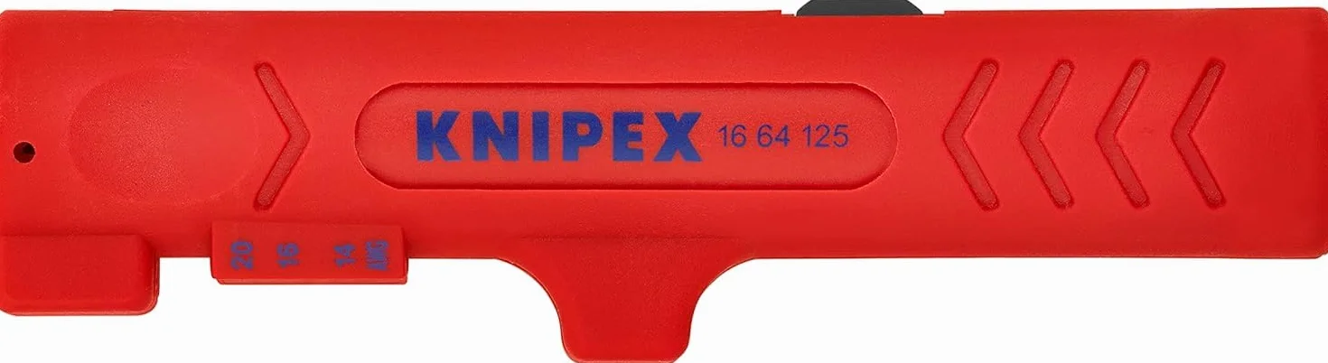 KNIPEX Narzędzie do ściągania izolacji kabli 125 mm 16 64 125 SB