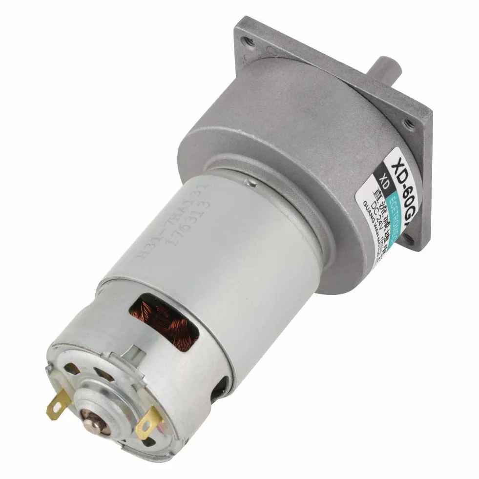 DC 12/24 V 35 W Velocidad Reductor de Velocidad Regulowany mikro CW/CCW Mini Caja de Velocidad de Velocidad de Alto Torque (24 V 30 obr./min)