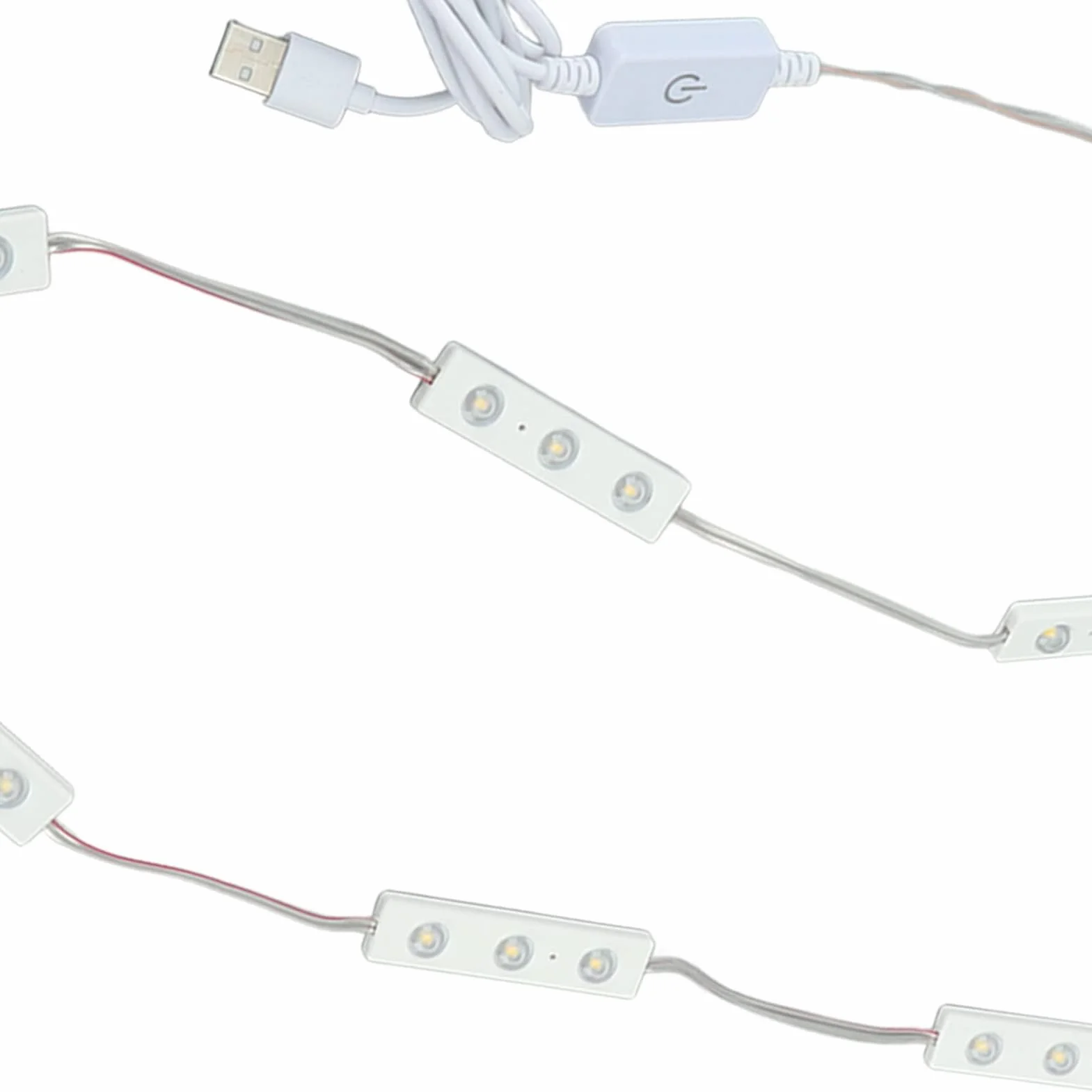 Dotykowa Listwa Oświetleniowa LED do Makijażu, Oświetlenie LED do Lusterek Kosmetycznych, Oświetlenie do Makijażu Toaletkowego Ultra Jasna Biała Dioda LED z możliwością