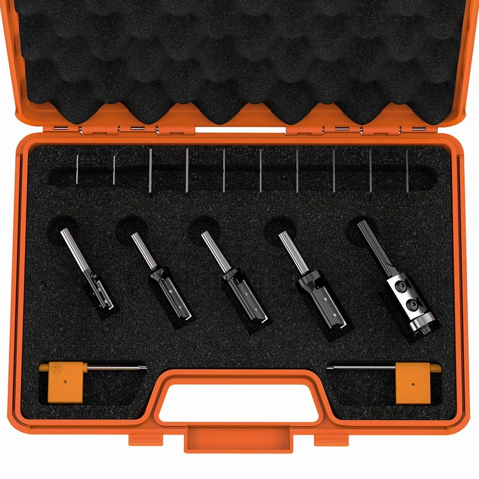 CMT Orange Tools Estuche 5 truskawek nóż dwustronny