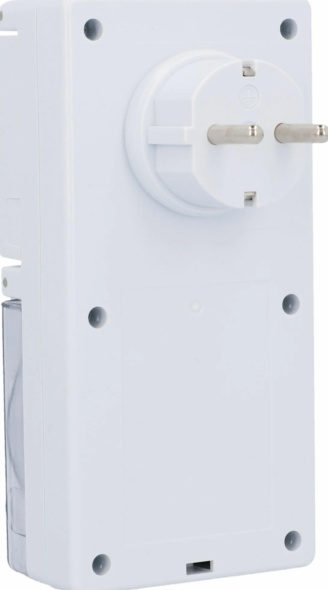 UNITEC Zegar sterujący dzienny mechaniczny IP44 analogowy biały 15 minut