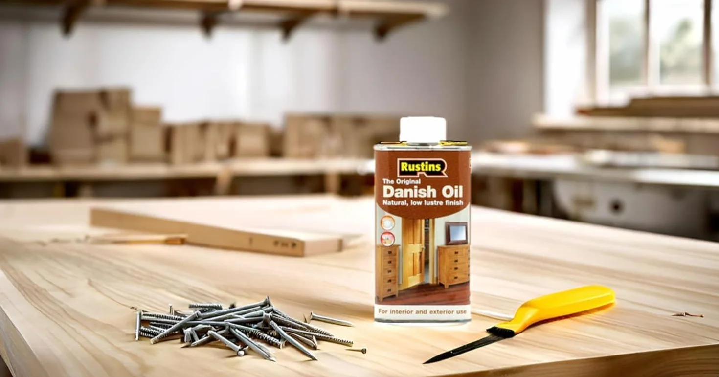 Rustin's Danish Oil duński olej do drewna przezroczysty 250 ml