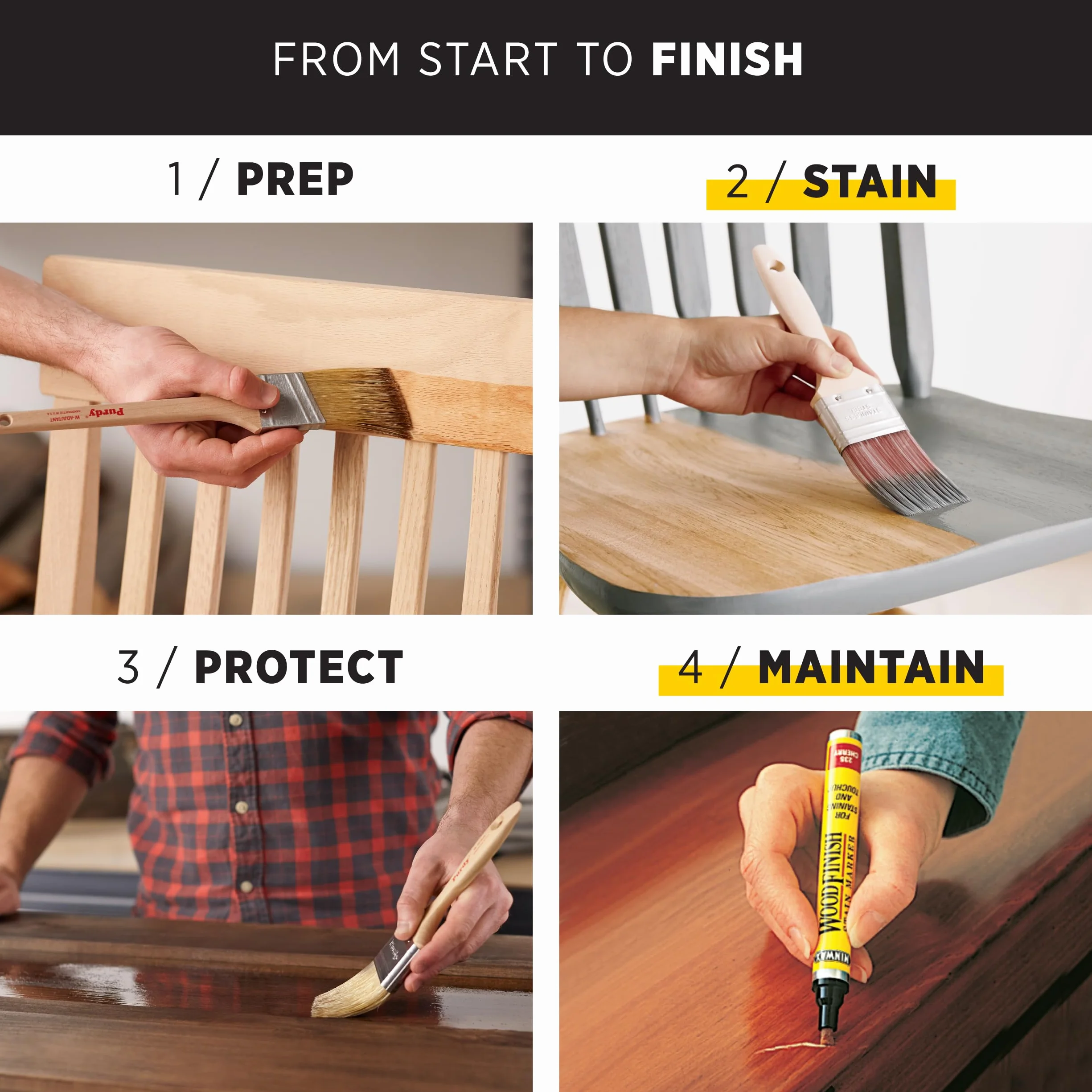 Minwax Bejca do Drewna Wood Finish Driftwood (22126) 236 ml