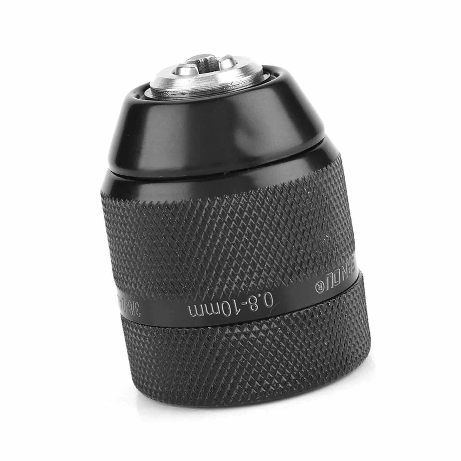 Uchwyt Metalowy Szybkozaciskowy Adapter Do Elektrycznych Uchwytów Wiertarskich Gwint 3/8"-10 mm Bezkluczykowy Wiertarski