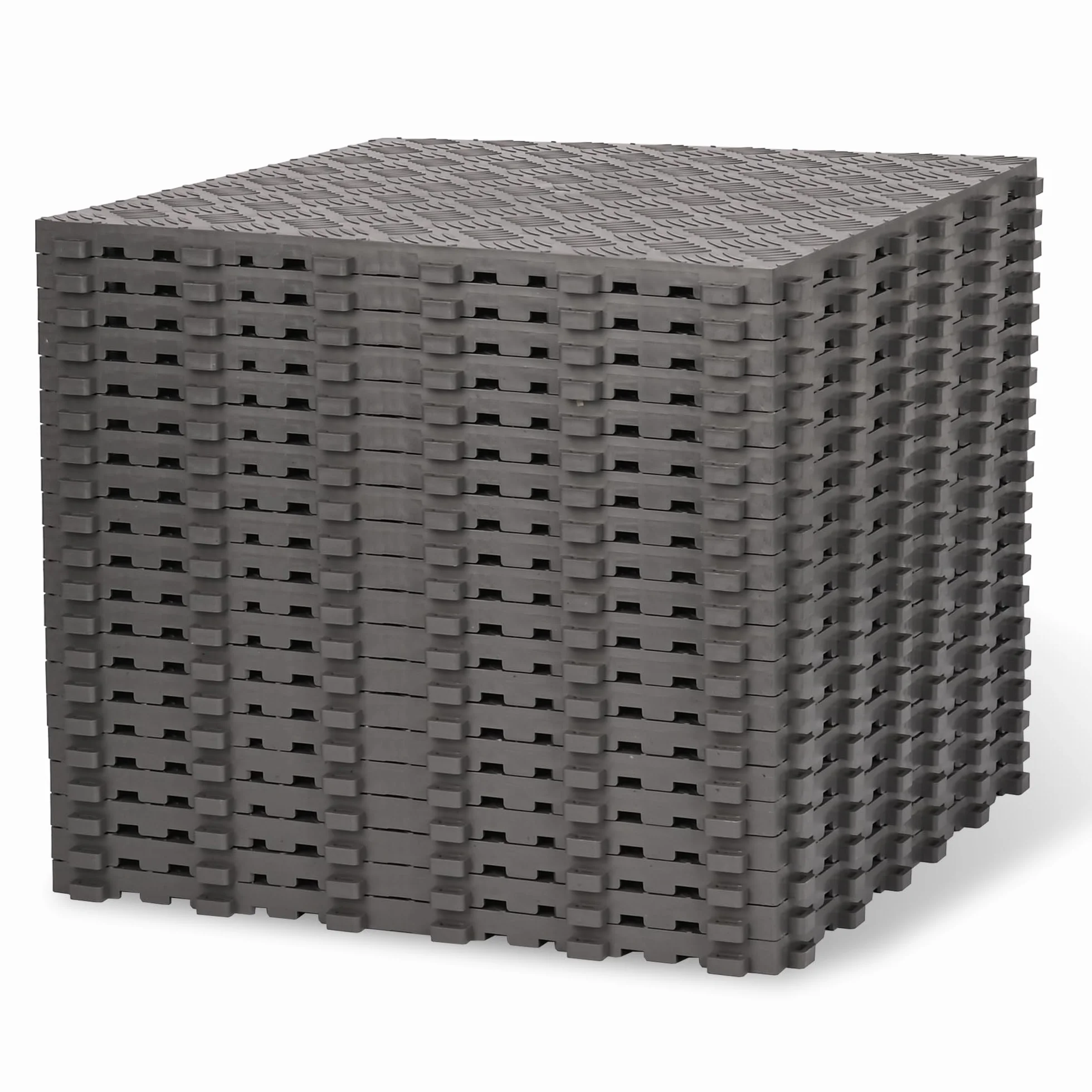 Płytki gumowe antypoślizgowe 40x40 cm PCW 20 sztuk podłoga garażowa