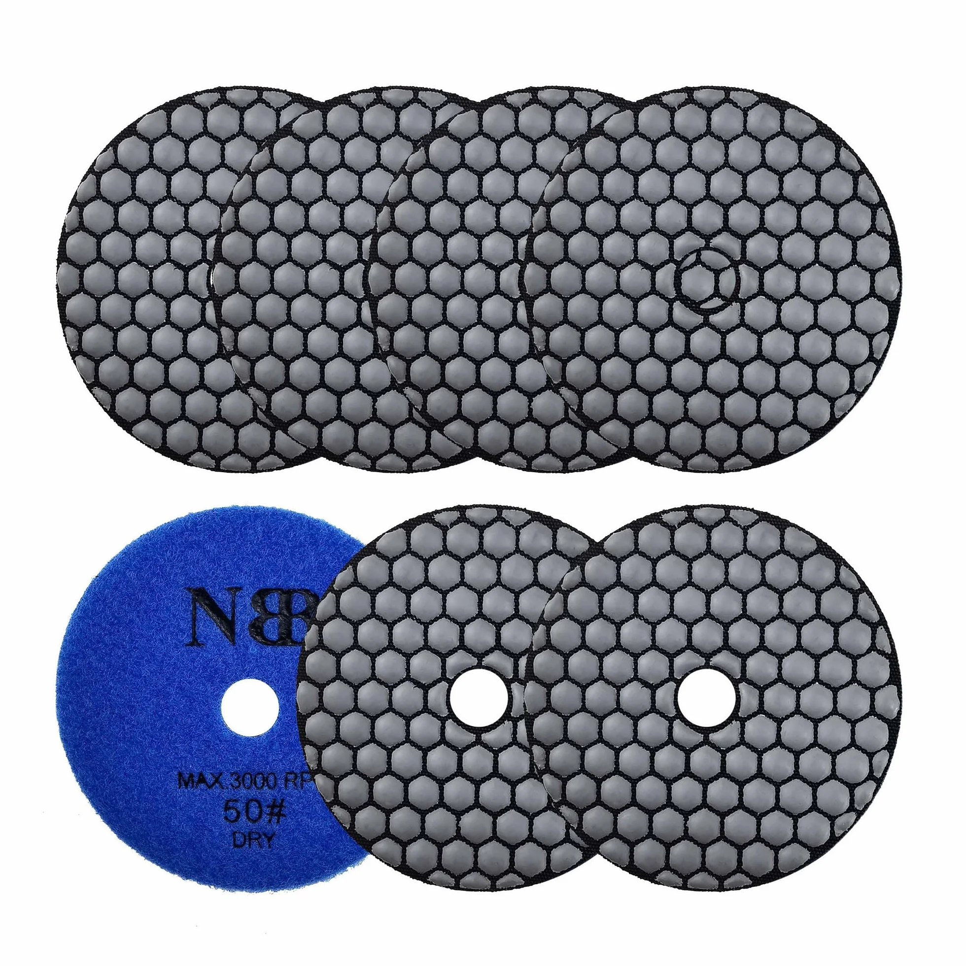 NBB Diamentowe podkładki polerskie 100 mm do polerowania granitu marmuru kamienia ceramiki 50#