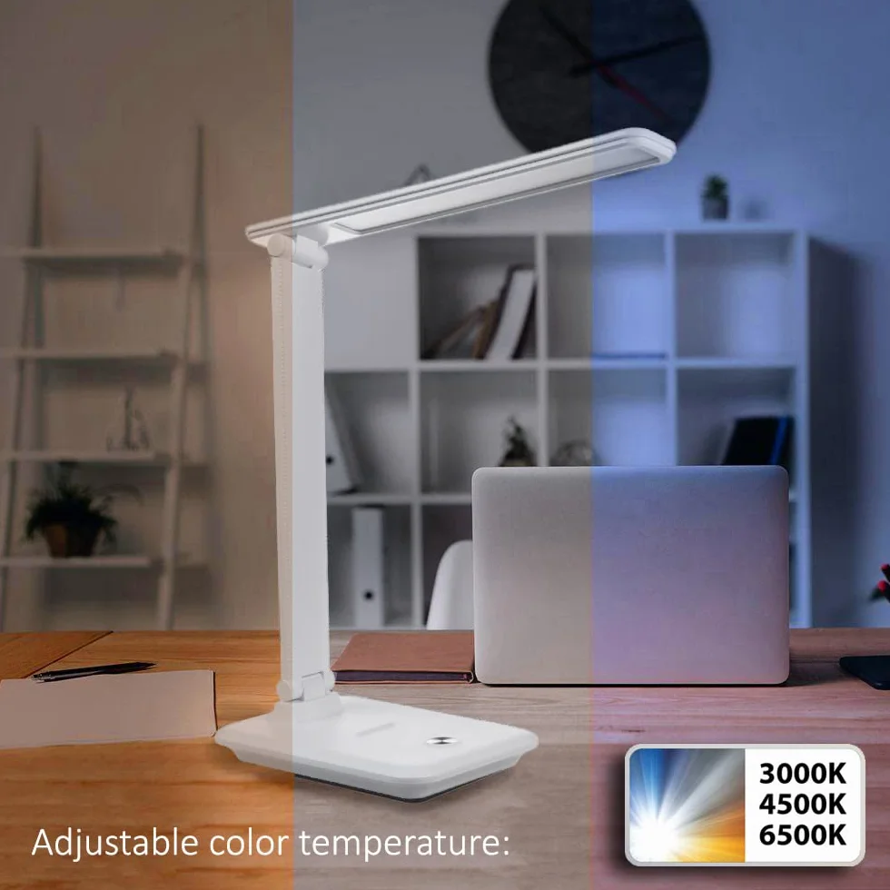 Lampka Biurkowa LED Maclean MCE614 9W 220-240V Ściemnialna 450lm