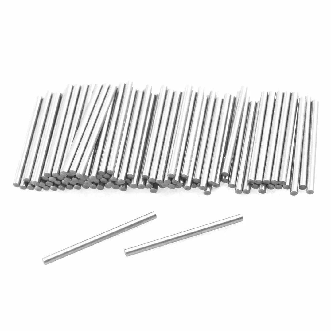 sourcing map 100 szt. kołki ze stali nierdzewnej do mocowania elementów 1 mm x 15,8 mm de
