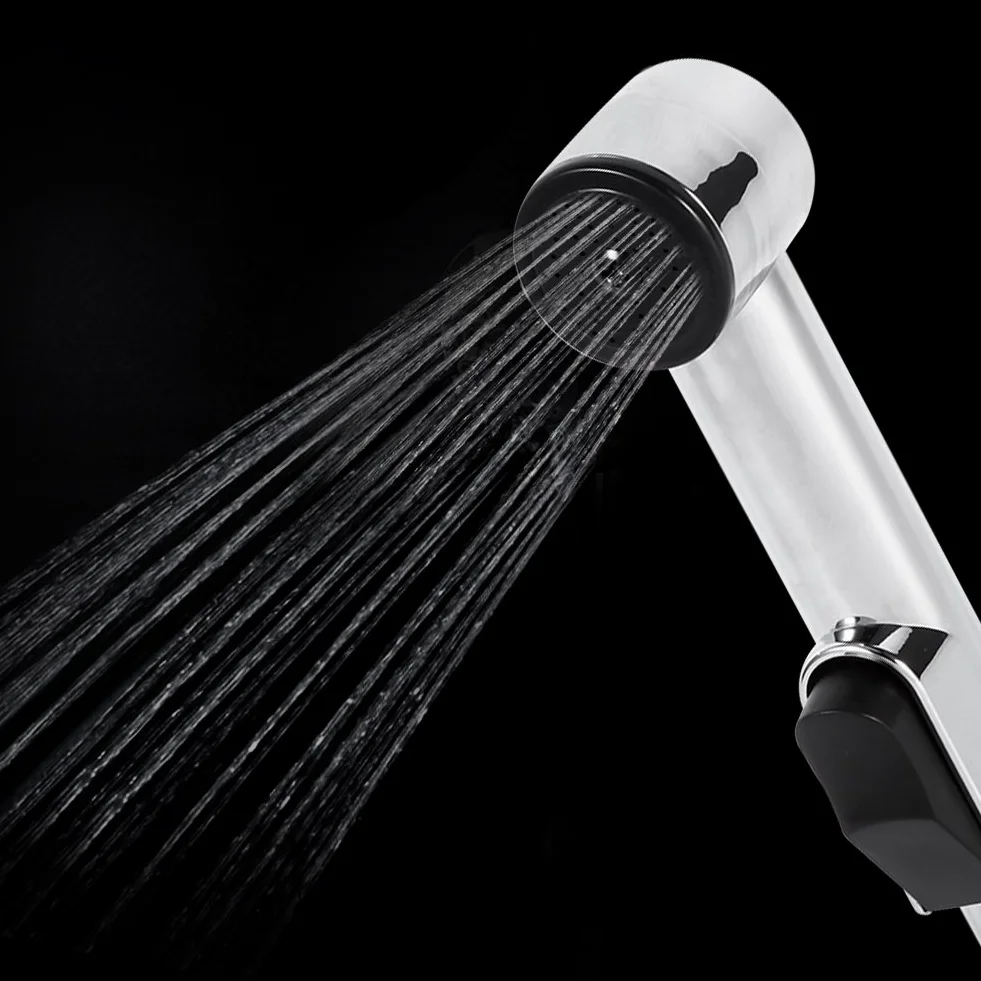 Fdit Chromowany Bidet Prysznic Natrysk ABS Ręczny Przenośny Mała Dysza Łazienka