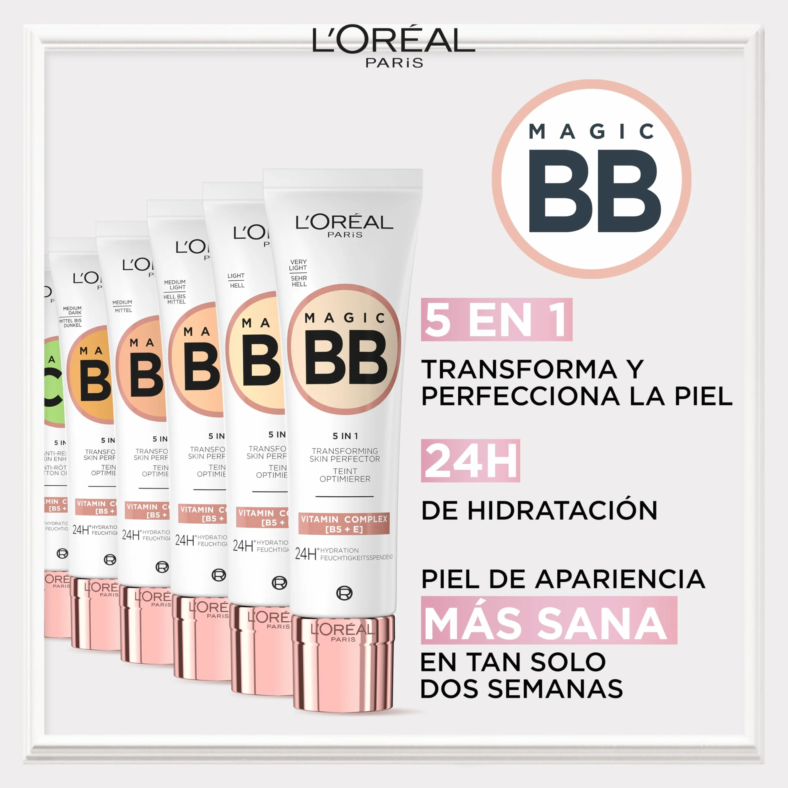 L’Oréal Paris Magic Krem Bb, Medium Light, 30 ml