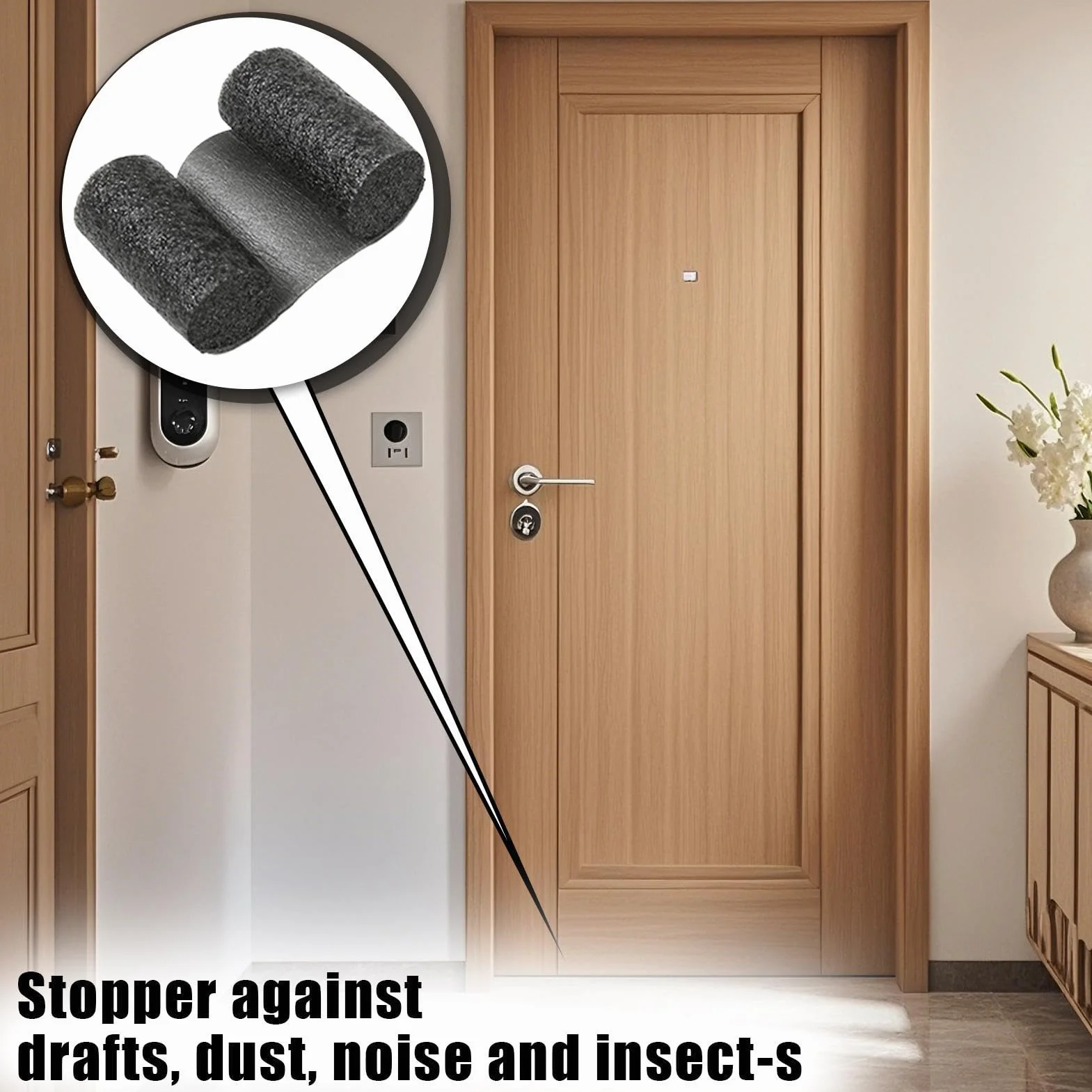 Door Bottom Seal Strip, Waterproof Bottom Sealer Draft Stopper, Flexible Under Door Gap Filler Weather Stripping Window For Living Room And Bedroom, 11.81 Inches