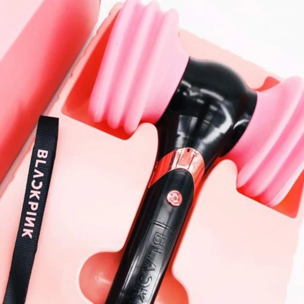 Blackpink Latarenka w Kształcie Serca Młotka Kpop Lampa Led na Koncerty Fluorescencyjna