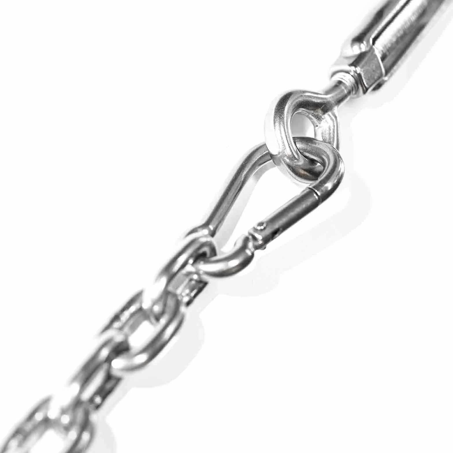 PRIOstahl Karabiner mini dla straży pożarnej, karabińczyk 4mm x 40mm, mały hak z nierzadzającej stali - do żagla słonecznego, smyczy psa, hamaków, kluczy, mocowania szybkiego, 1 x sztuka