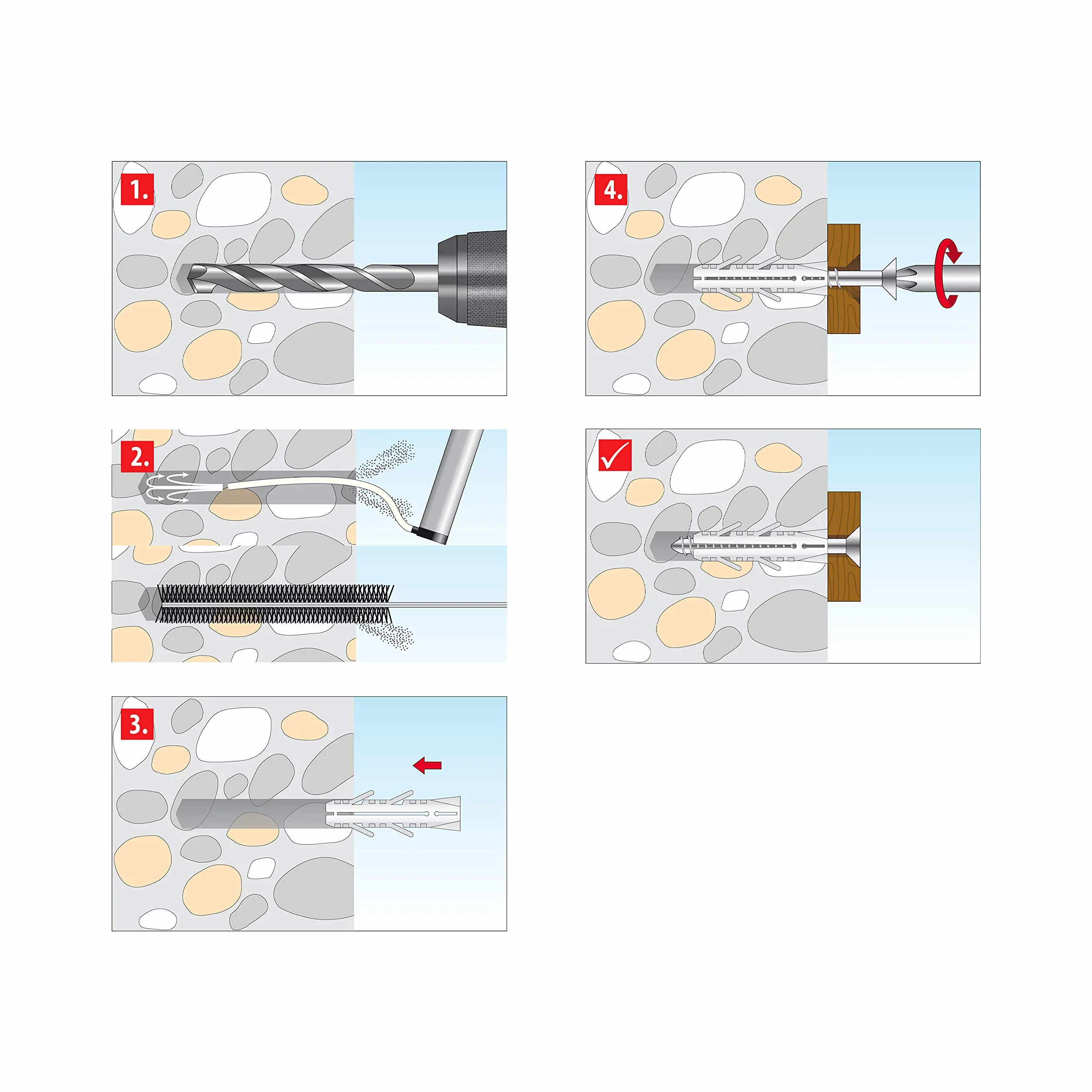 TOX Barracuda kołek rozporowy 6x30 mm 6 sztuk 013601041