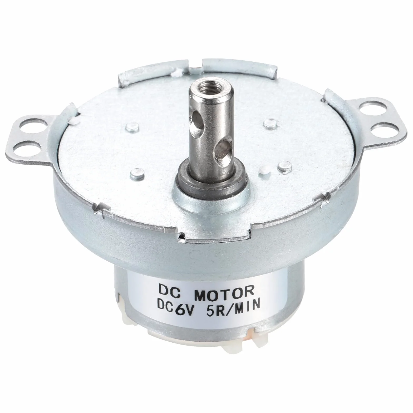 QUARKZMAN JS-50T silnik elektryczny 6V 5 obr./min CW/CCW wał D do drukarki 3D