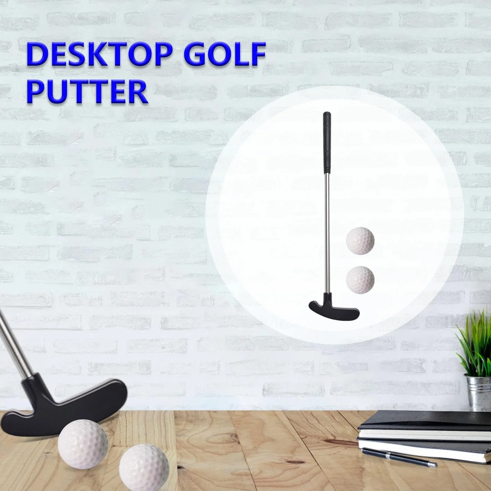 Kije golfowe - miotacze golfowe ze stali nierdzewnej z cynkową główką | Regulowane antykorozyjne akcesoria do minigolfa | Wygodny kryty klub młodzieżowy dla dzieci, do salonu, sypialni
