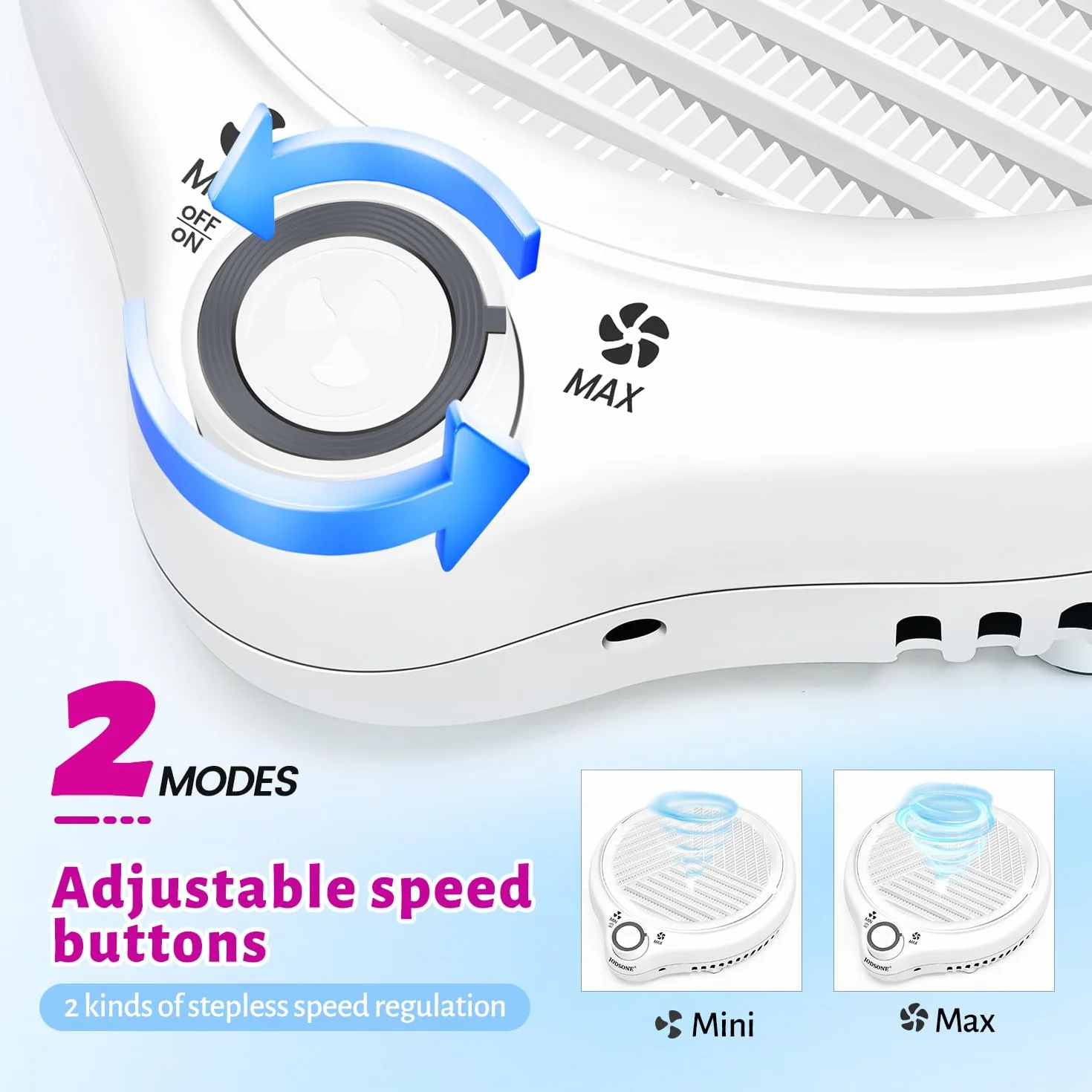 JODSONE Odpylacz do paznokci kompaktowy wentylator próżniowy wydajne odkurzanie okrągły odkurzacz do paznokci niezbędny do manicure