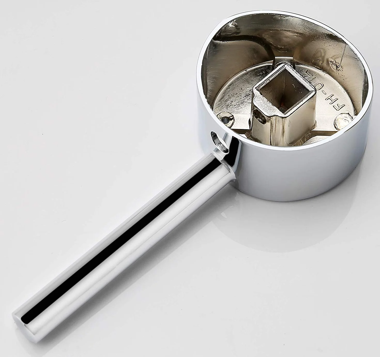 Uchwyt do kranu z wkładem 40 mm metalowy chromowany