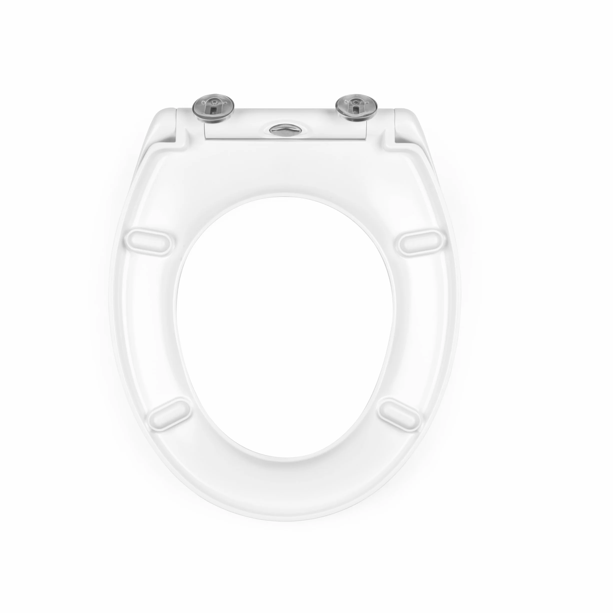 Beldray Anti-bac Seat toaletowy miekka pokrywa zamykajaca przycisk szybkiego zwalniania Duroplast 23 x 48 cm