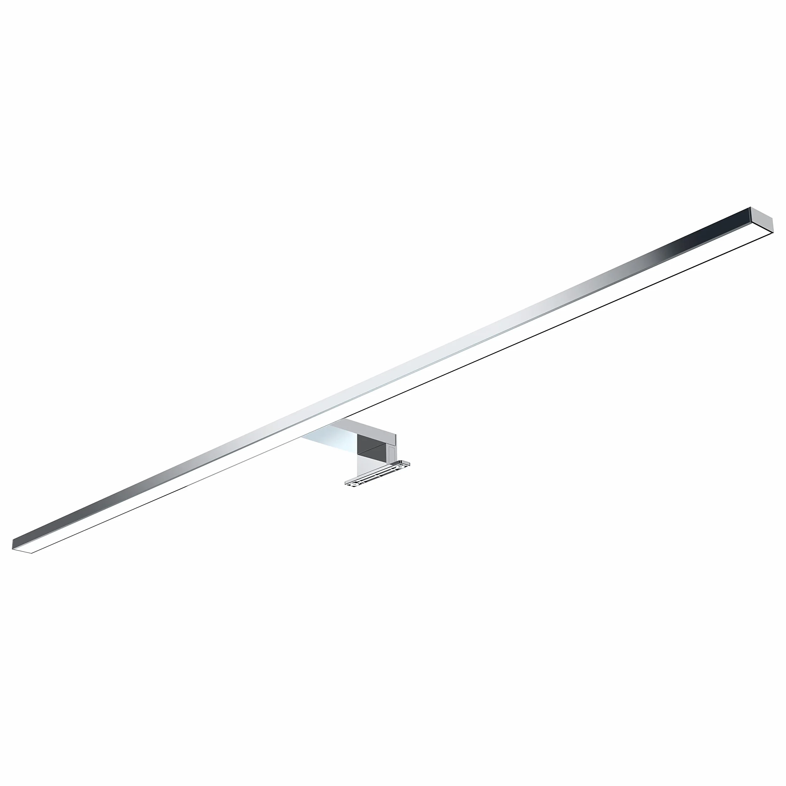 kalb | 100cm lampa łazienkowa LED Lampa łazienkowa Lampa do lustra 230V, chromowana, ciepła biel