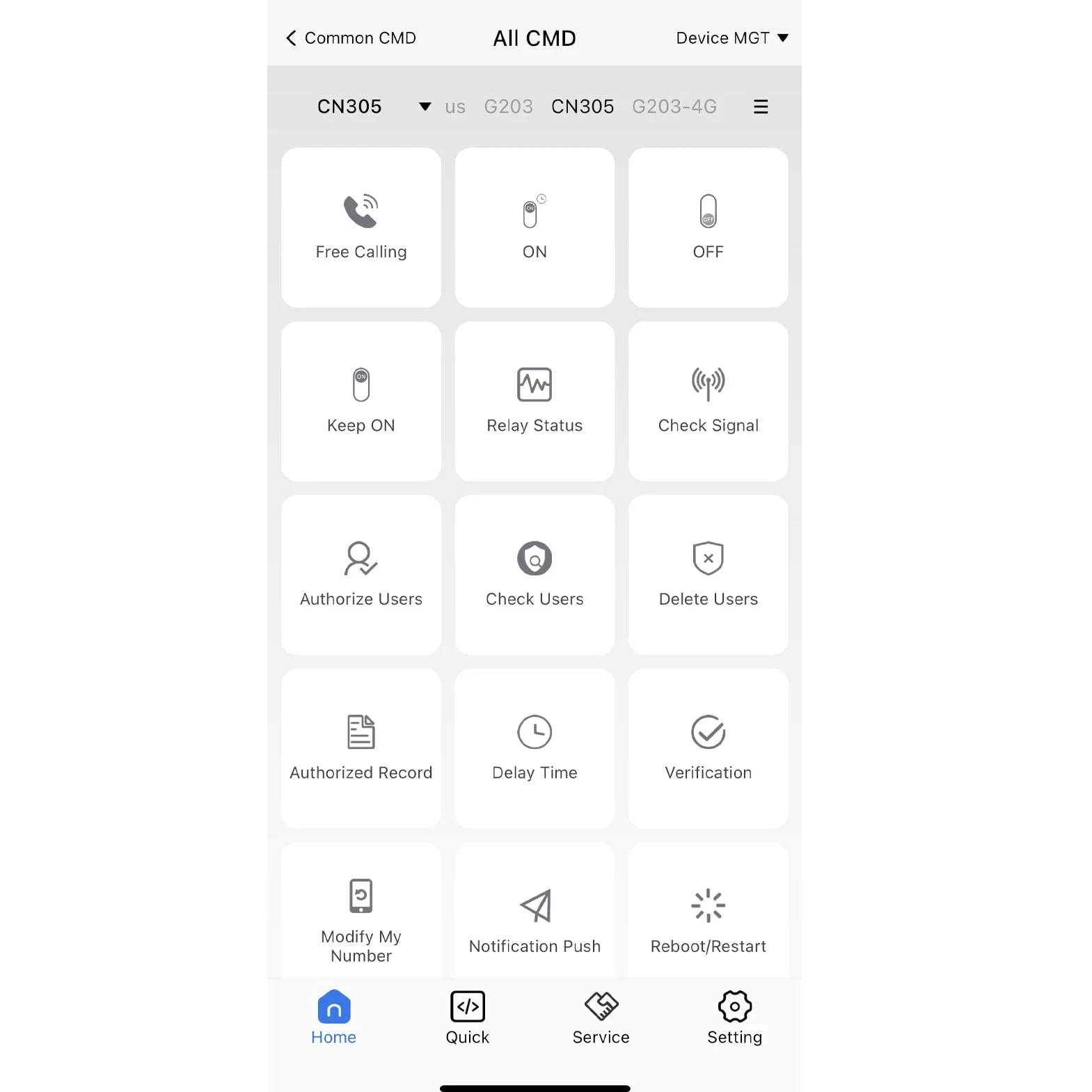GSM G203 Przekaźnikowy Łącznik do Otwierania Bramy 3G 4G DC9V-36V