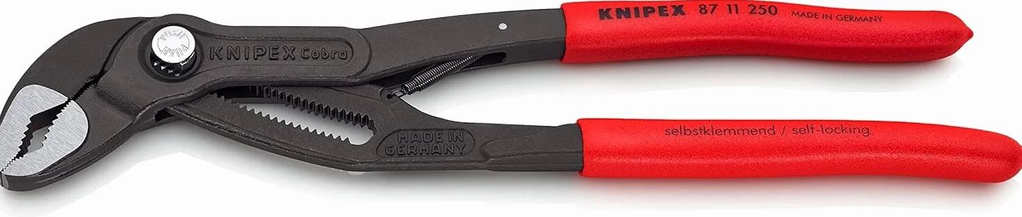 KNIPEX Cobra...matic Szczypce nastawne do rur 250 mm 87 11 250 fosforanowana