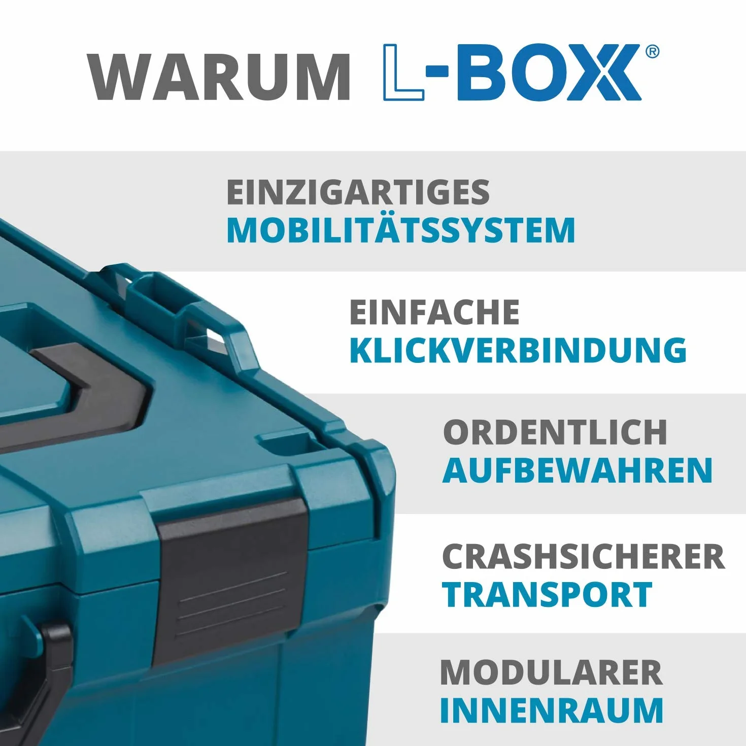 Bosch SORTIMO uchwyt Prosafe VPE2 + Prosafe mocowanie 3,0 m do L Boxx