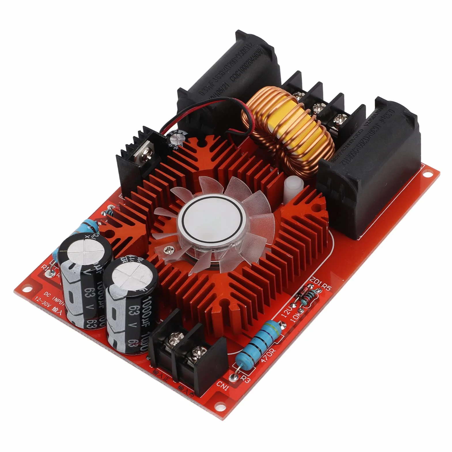 ZVS Driver Board Coil Power Supply Boost High Voltage Coil Flyback Driver Generator Heating Module Coil Driver Board DC12V 30V
