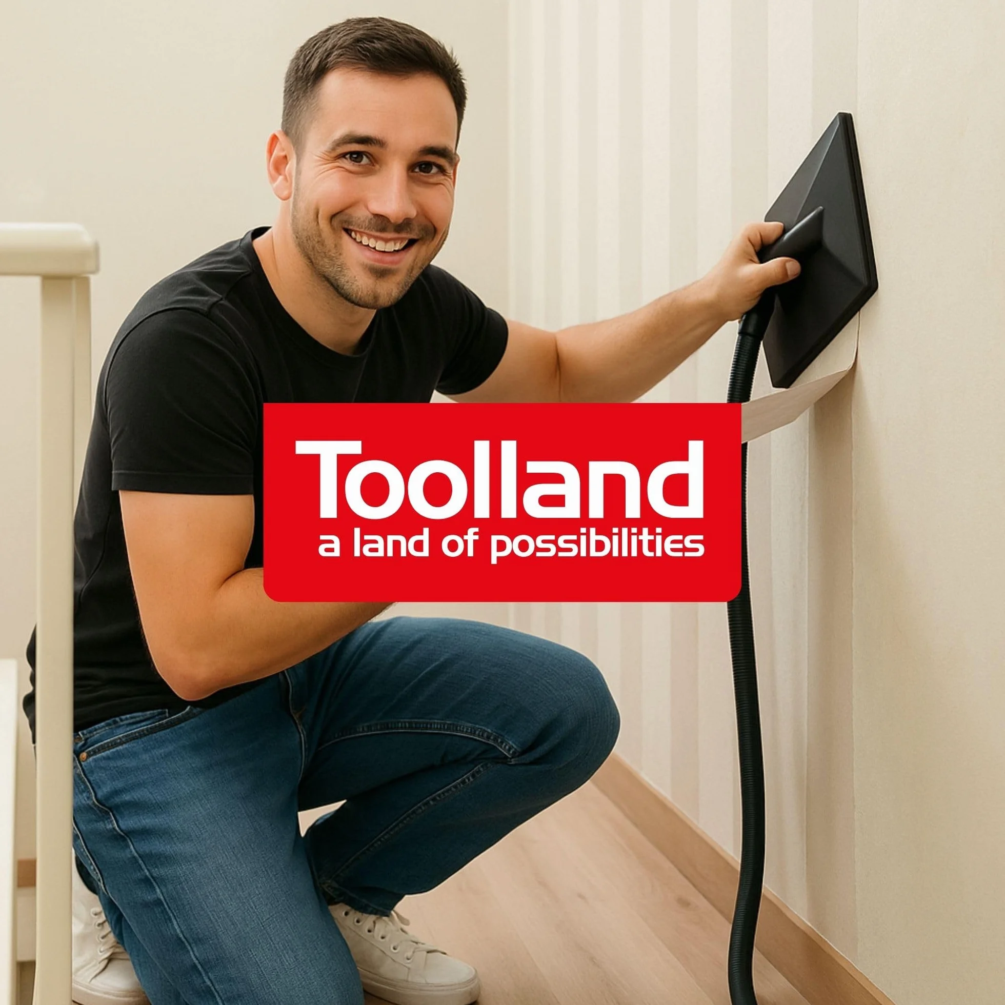Toolland Parownica do Tapet 2200W Zbiornik 4.5L Czas Pracy 70 Min Płyta 28x20 cm Wąż 3m