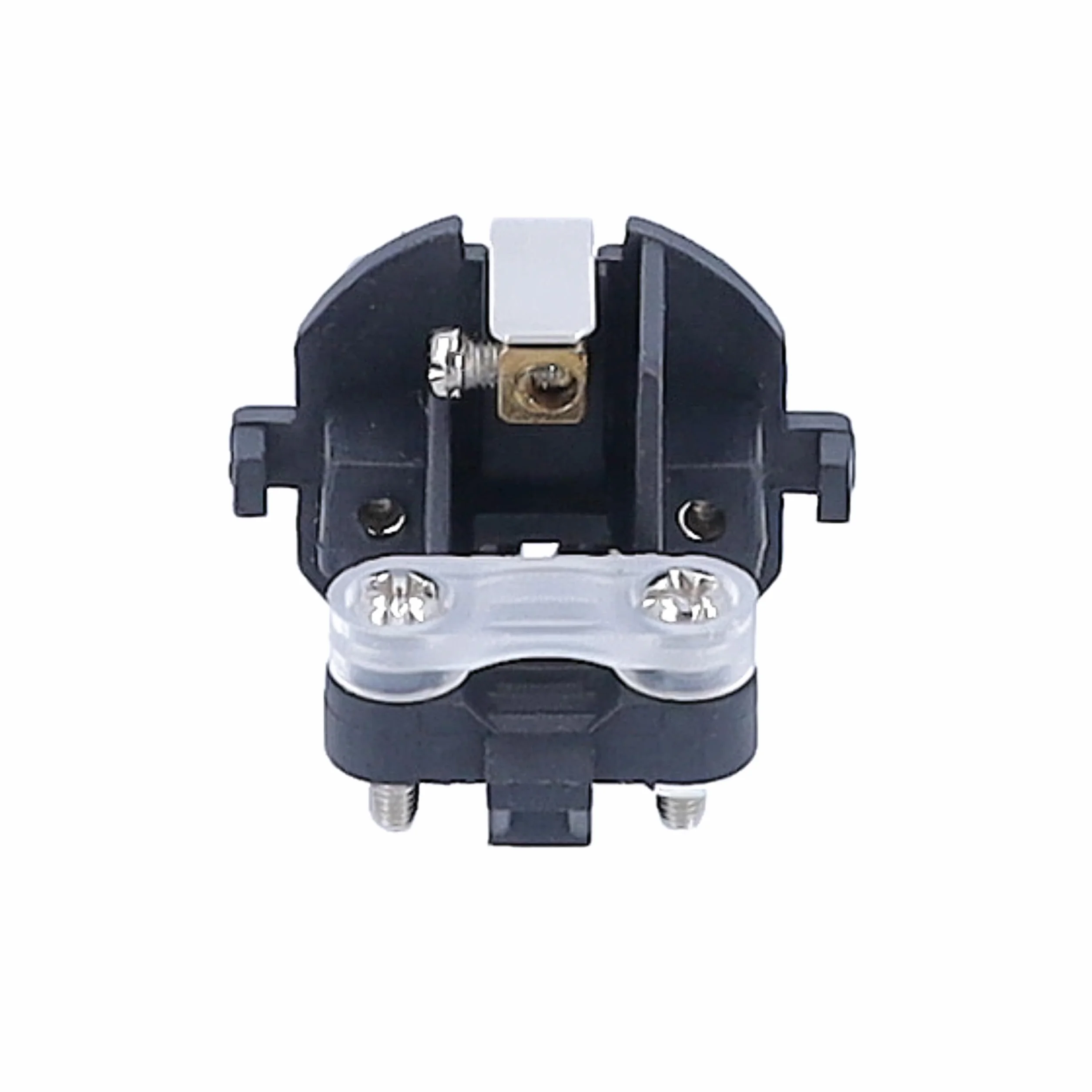 as - Schwabe 62222 PVC Wtyki/Złączki z Podwójnym Systemem Styku Bezpieczeństwa 230 V/16 A Czarny