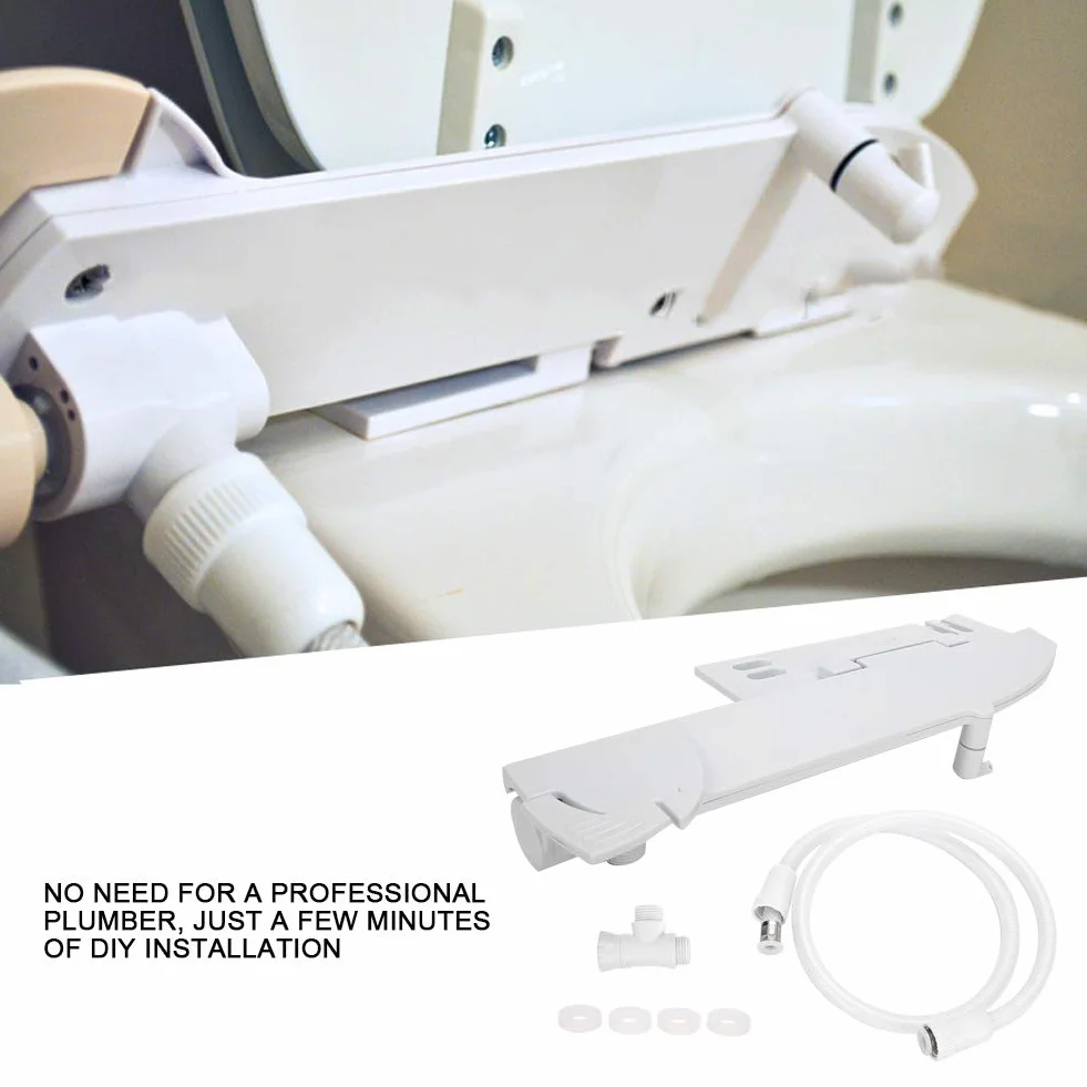 WC-Sprühreiniger ABS-Bidet-Sprayer Selbstreinigende Düse Handheld-Bidet-Toiletten-Sprayer Frischwasserspray frontale weibliche Waschung